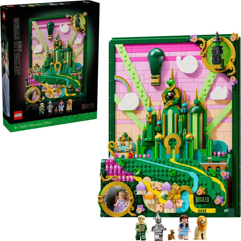 LEGO 75685 Obraz Emerald City zdjęcie 3