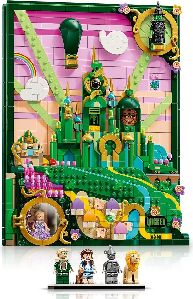 LEGO 75685 Obraz Emerald City zdjęcie 5