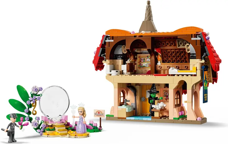 LEGO 75690 Wizyta Glindy i Elphaby w Munchkinland zdjęcie 3