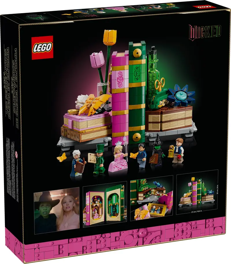 LEGO 75691 Podpórki pod książki z Glindą i Elphabą zdjęcie 2