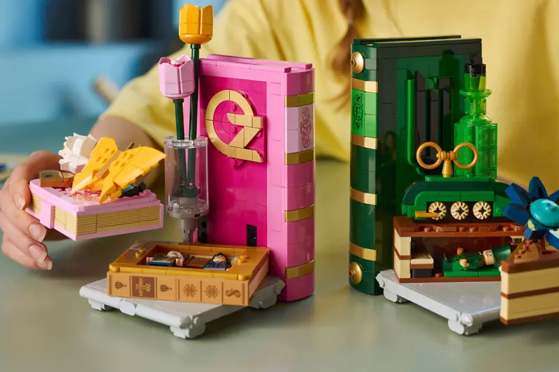 LEGO 75691 Podpórki pod książki z Glindą i Elphabą zdjęcie 12
