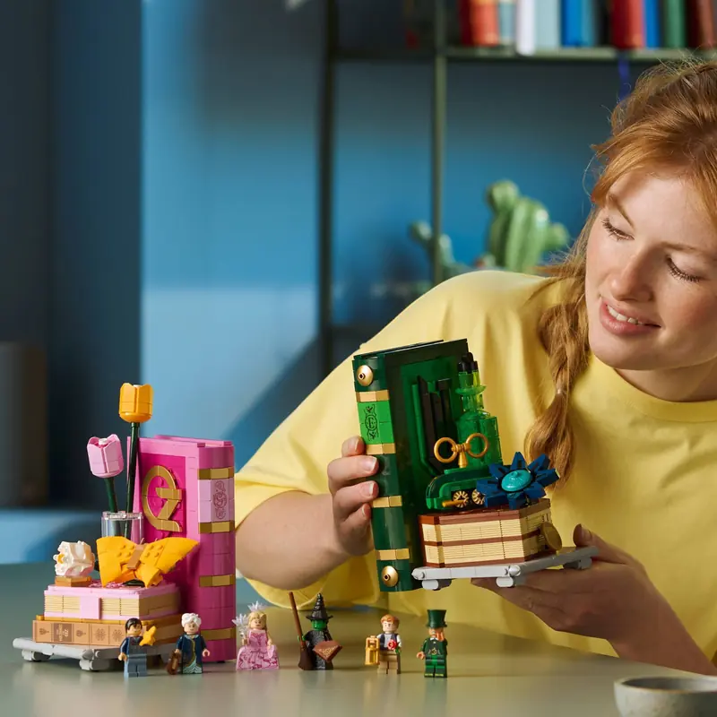 LEGO 75691 Podpórki pod książki z Glindą i Elphabą zdjęcie 7