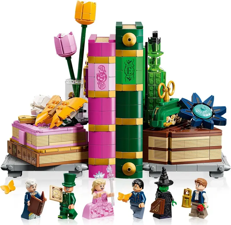 LEGO 75691 Podpórki pod książki z Glindą i Elphabą zdjęcie 4