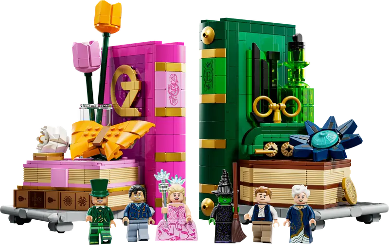 LEGO 75691 Podpórki pod książki z Glindą i Elphabą