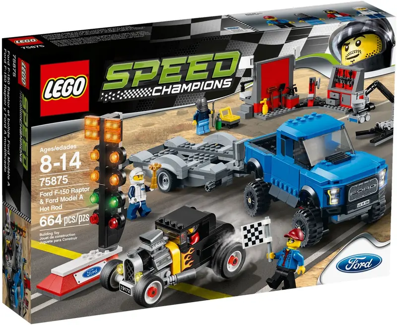 LEGO 75875 Ford F-150 Raptor i Ford Model A Hot Rod zdjęcie 2