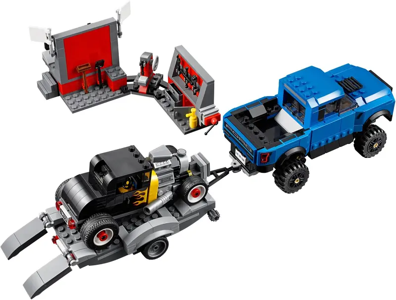 LEGO 75875 Ford F-150 Raptor i Ford Model A Hot Rod zdjęcie 11