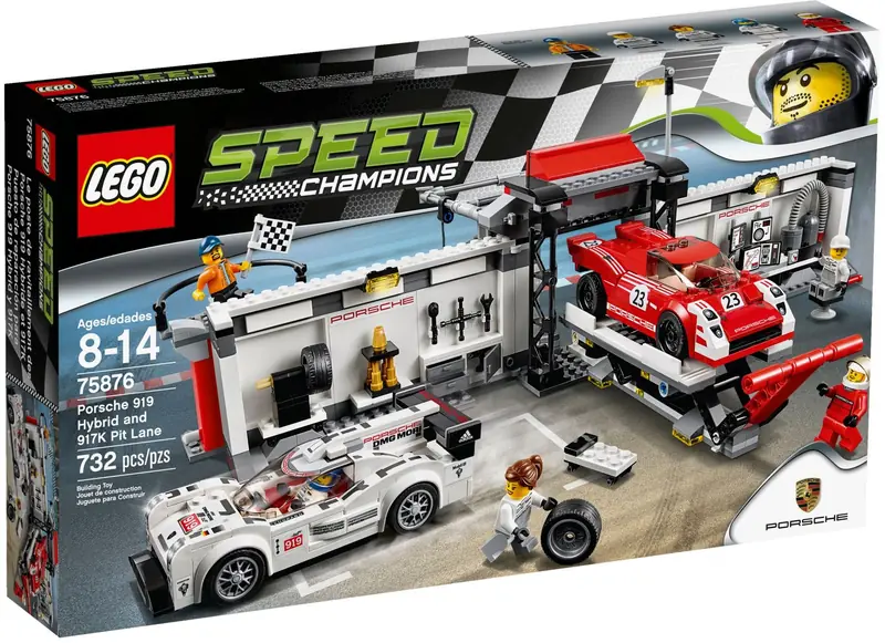 LEGO 75876 Porsche 919 Hybrid i 917K Pit Stop zdjęcie 2