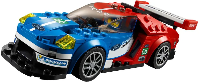 LEGO 75881 Ford GT z roku 2016 i Ford GT40 z roku 1966 zdjęcie 6