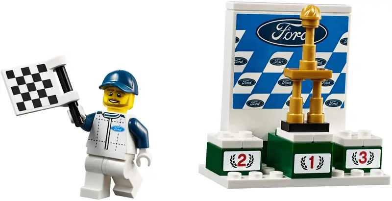 LEGO 75881 Ford GT z roku 2016 i Ford GT40 z roku 1966 zdjęcie 8
