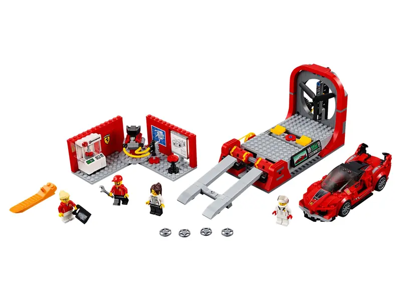 LEGO 75882 Ferrari FXX K i centrum techniczne