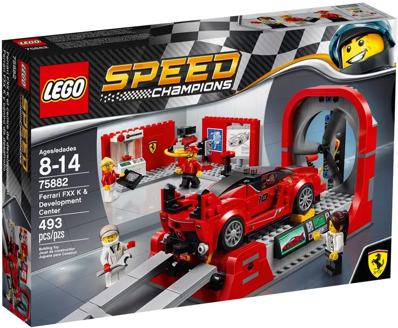 LEGO 75882 Ferrari FXX K i centrum techniczne zdjęcie 2