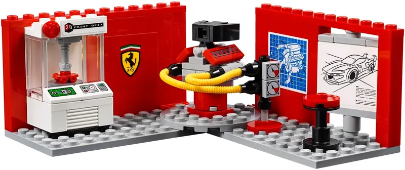 LEGO 75882 Ferrari FXX K i centrum techniczne zdjęcie 6