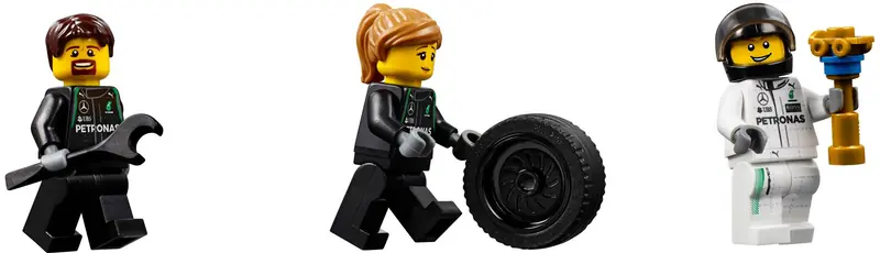 LEGO 75883 MERCEDES AMG PETRONAS Formula One Team zdjęcie 3