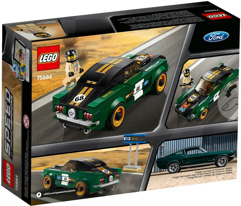 LEGO 75884 Ford Mustang Fastback z 1968 r. zdjęcie 3