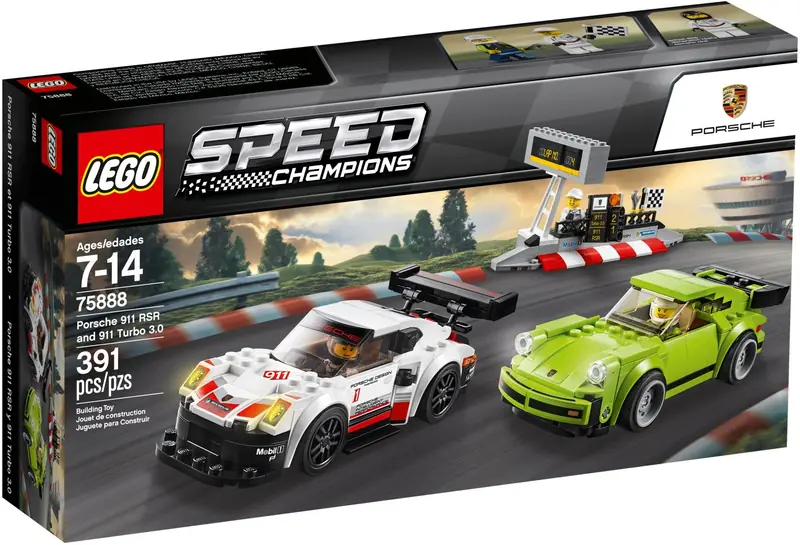 LEGO 75888 Porsche 911 RSR i 911 Turbo 3.0 zdjęcie 2