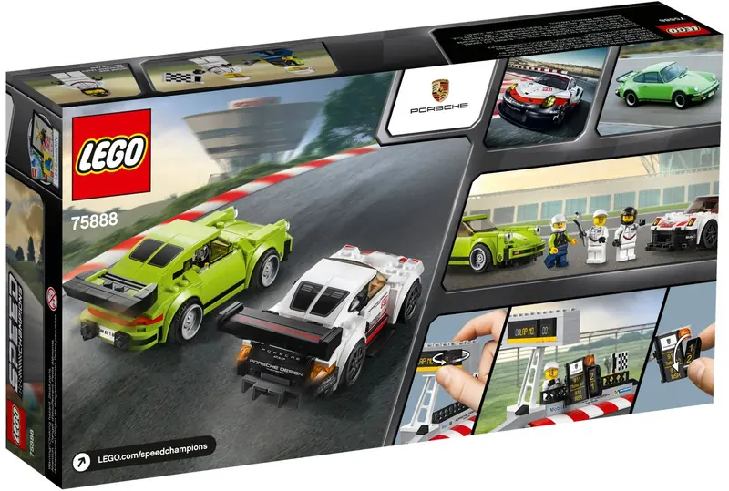 LEGO 75888 Porsche 911 RSR i 911 Turbo 3.0 zdjęcie 3