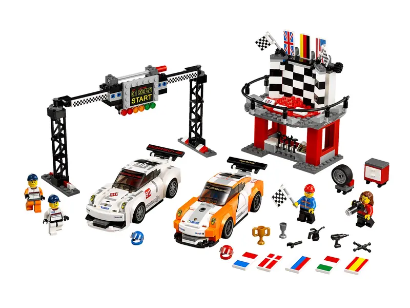 LEGO 75912 Porsche 911 GT, linia mety