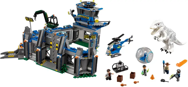 LEGO 75919 Indominus Rex na wolności