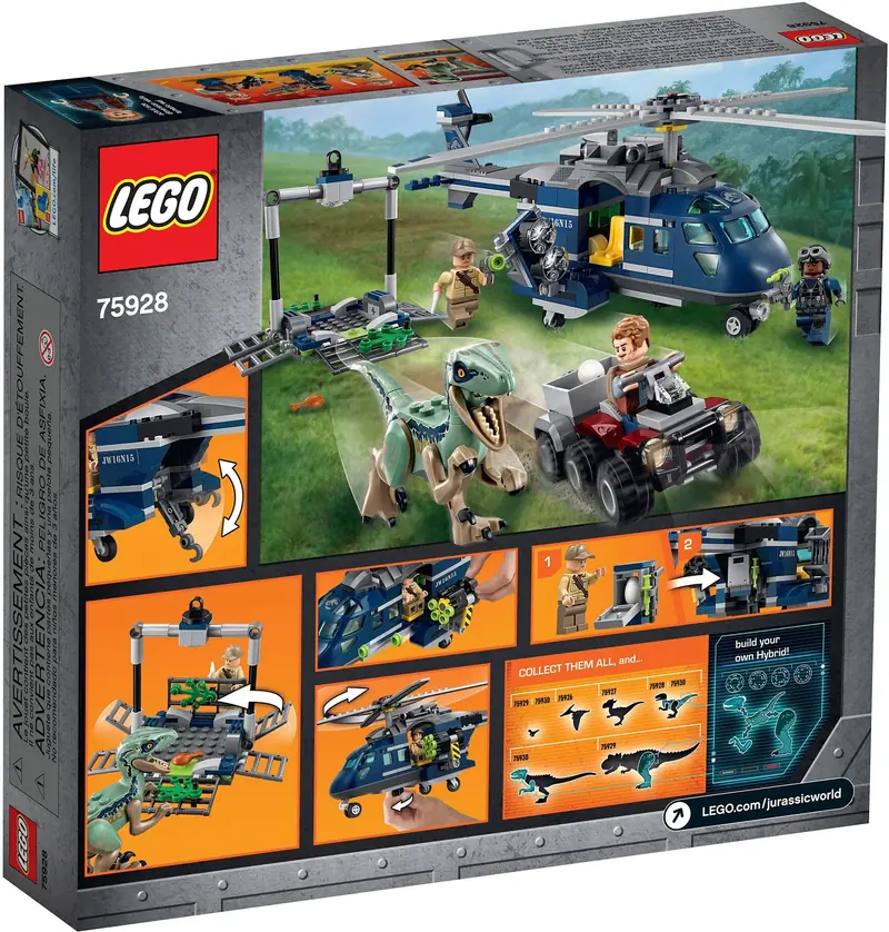LEGO 75928 Pościg za śmigłowcem zdjęcie 5