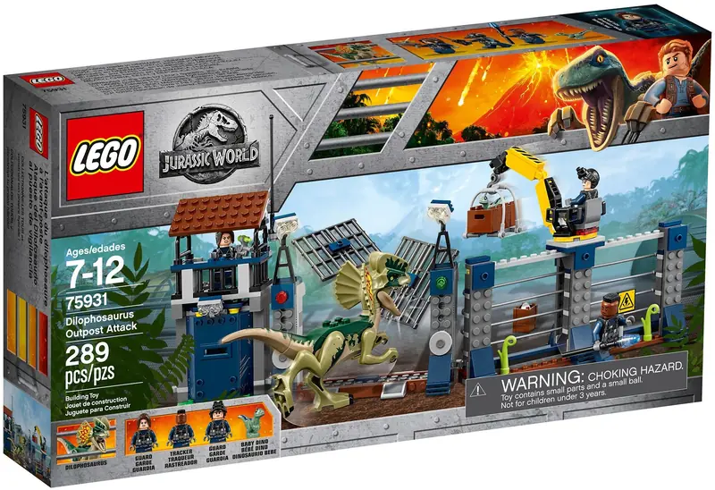 LEGO 75931 Atak dilofozaura na posterunek zdjęcie 2