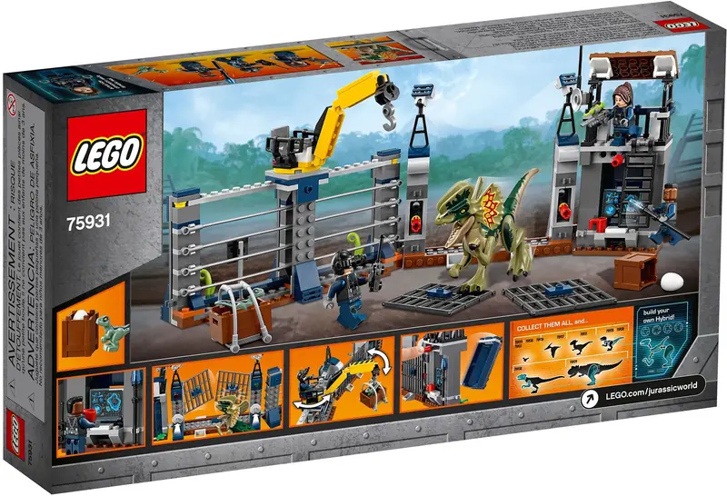 LEGO 75931 Atak dilofozaura na posterunek zdjęcie 5