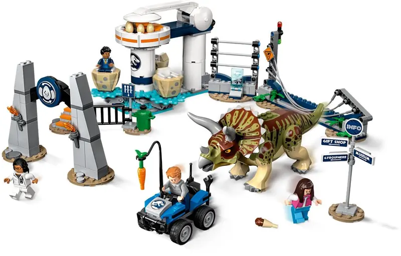 LEGO 75937 Atak triceratopsa zdjęcie 3
