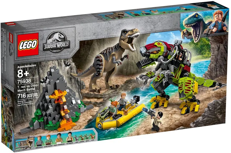 LEGO 75938 Tyranozaur kontra mechaniczny dinozaur zdjęcie 2