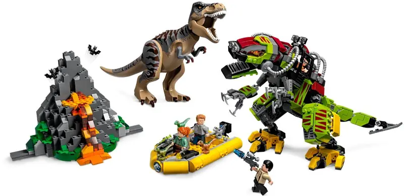 LEGO 75938 Tyranozaur kontra mechaniczny dinozaur zdjęcie 3