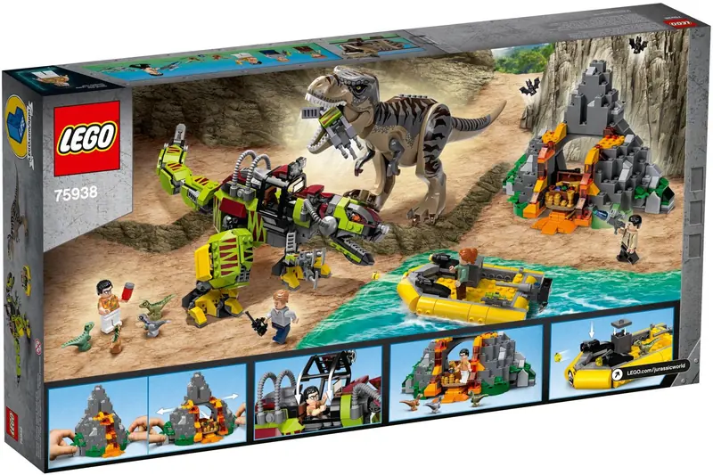 LEGO 75938 Tyranozaur kontra mechaniczny dinozaur zdjęcie 5