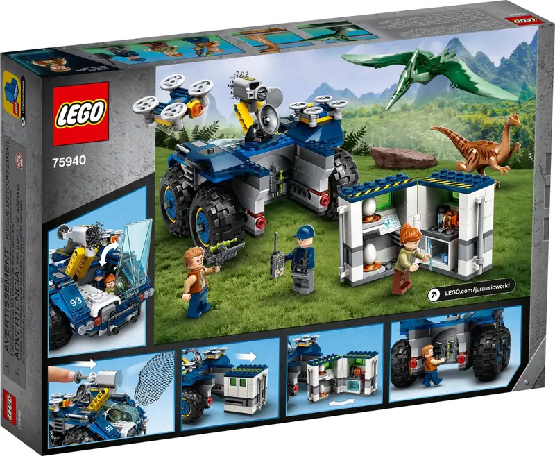 LEGO 75940 Gallimim i pteranodon: ucieczka zdjęcie 2
