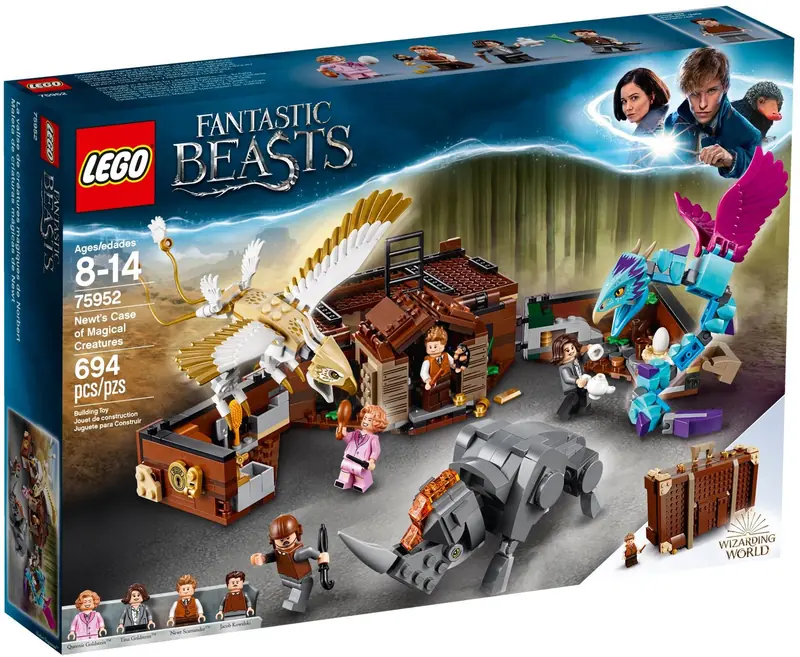 LEGO 75952 Walizka Newta z magicznymi stworzeniami zdjęcie 2