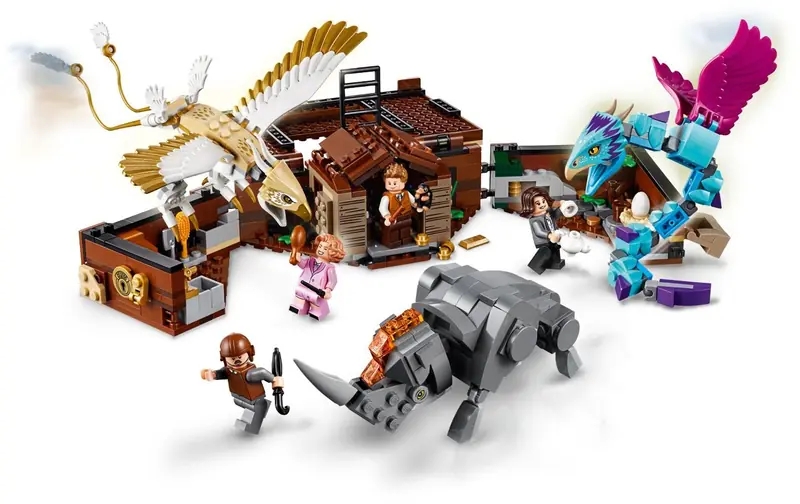 LEGO 75952 Walizka Newta z magicznymi stworzeniami zdjęcie 3