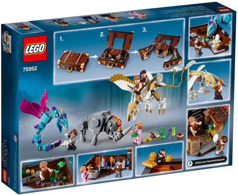 LEGO 75952 Walizka Newta z magicznymi stworzeniami zdjęcie 6