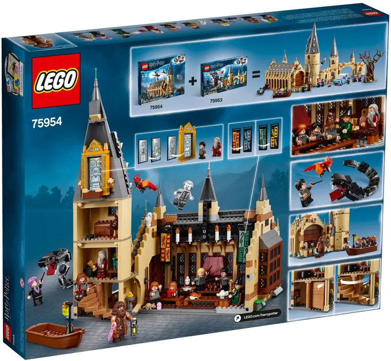LEGO 75954 Wielka Sala w Hogwarcie zdjęcie 6