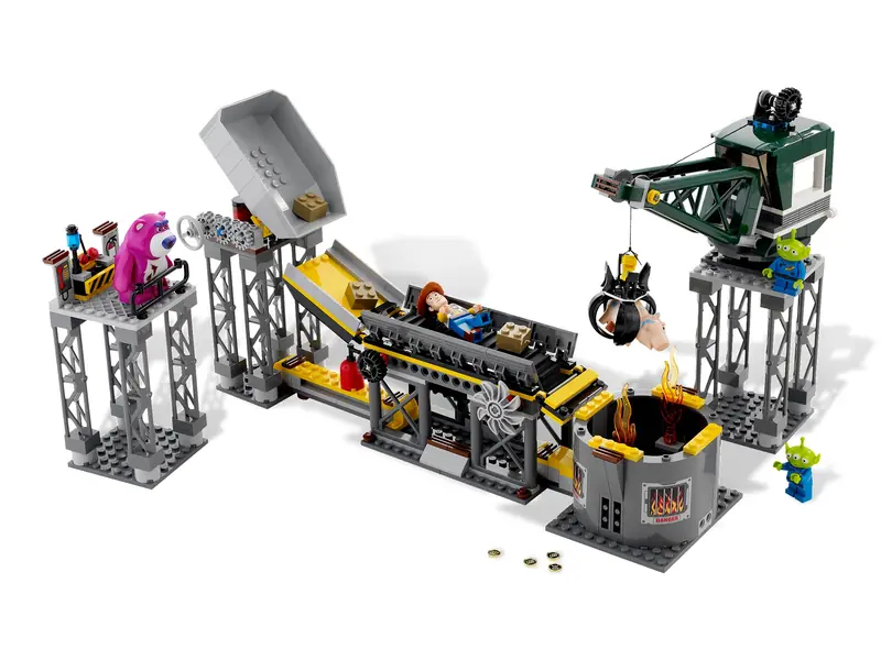 LEGO 7596 Ucieczka ze zgniatarki śmieci