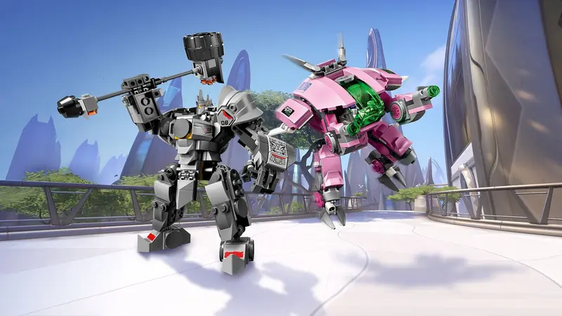 LEGO 75973 D.Va & Reinhardt zdjęcie 6