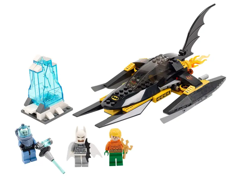 LEGO 76000 Batman kontra Mr. Freeze: Aquaman na lodzie
