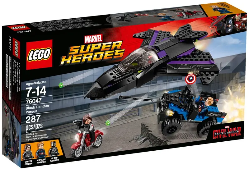 LEGO 76047 Pościg Czarnej Pantery zdjęcie 2