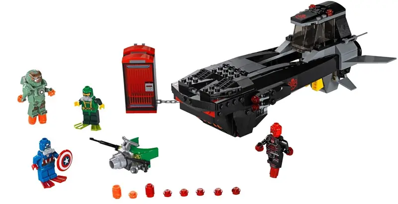 LEGO 76048 Atak Żelaznej Czaszki
