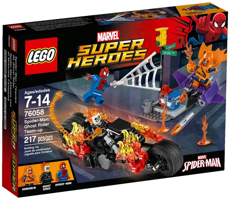 LEGO 76058 Spiderman: Atak Upiornych Jeźdźców zdjęcie 2