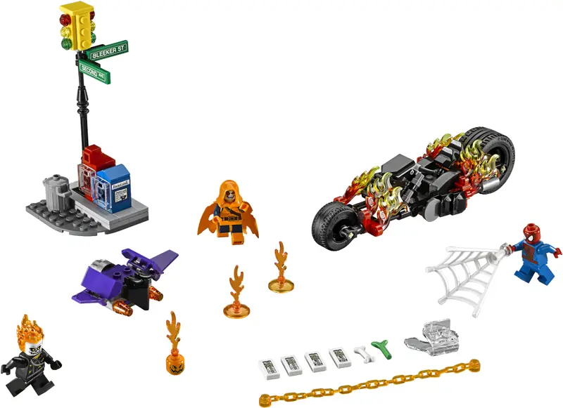 LEGO 76058 Spiderman: Atak Upiornych Jeźdźców zdjęcie 17