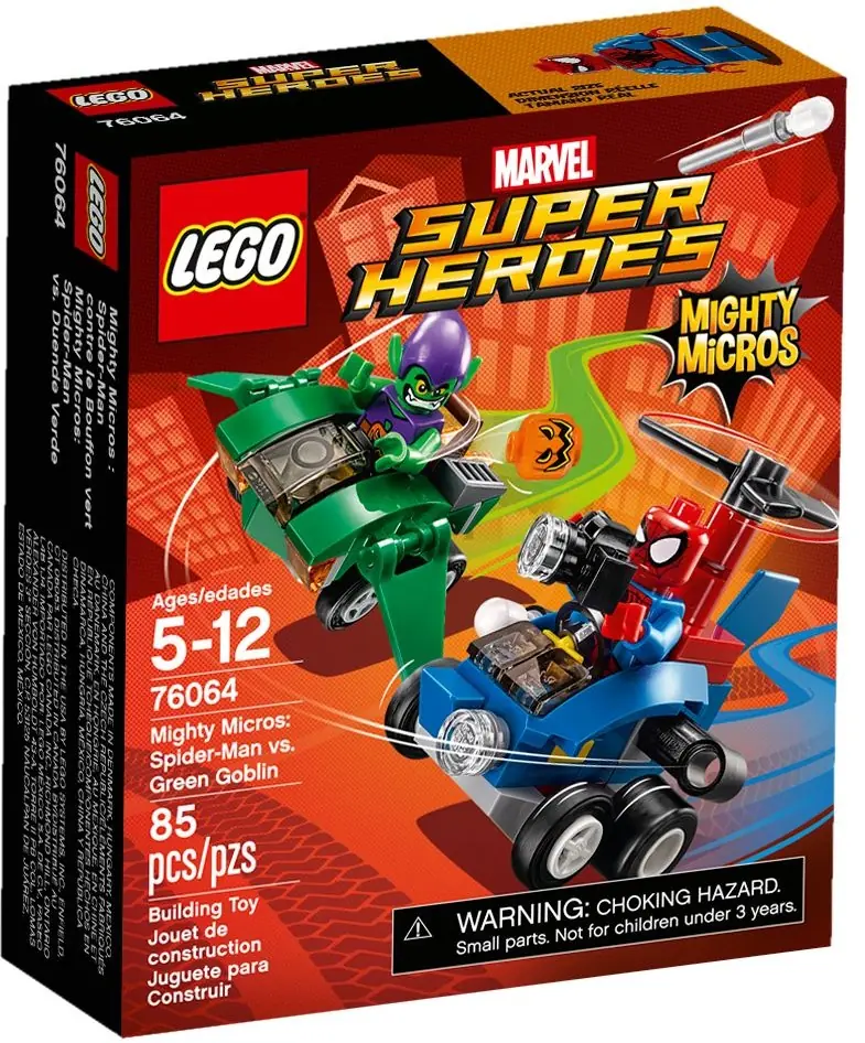 LEGO 76064 Spiderman kontra Zielony Goblin zdjęcie 2