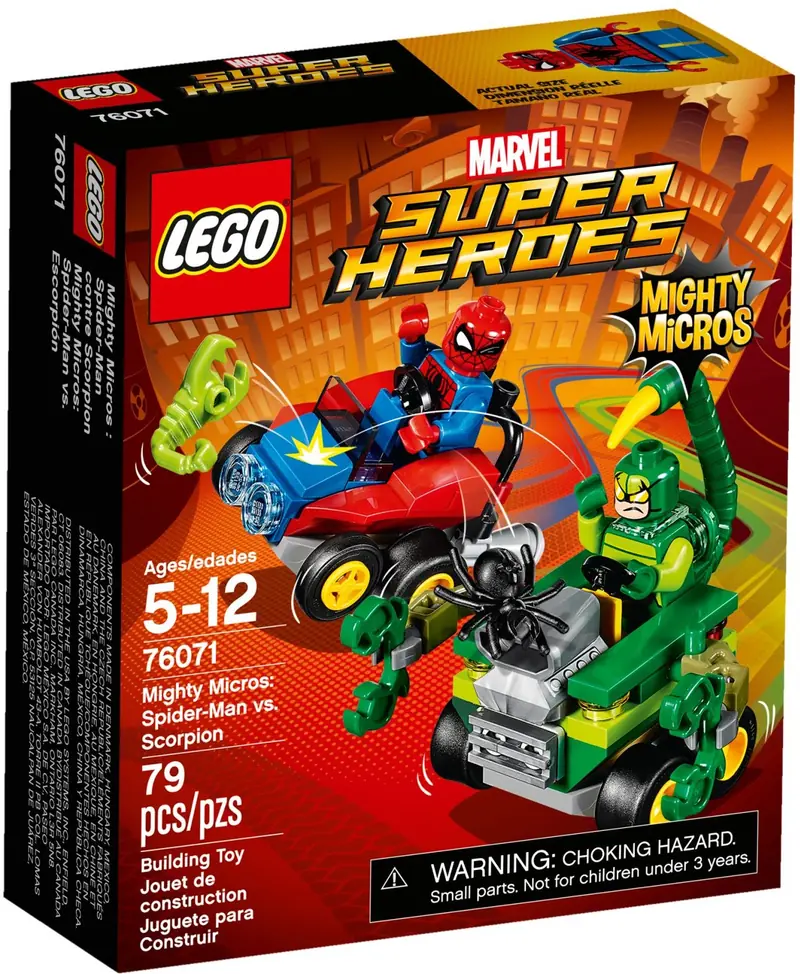 LEGO 76071 Spider-Man kontra Skorpion zdjęcie 2