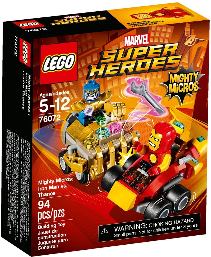 LEGO 76072 Iron Man kontra Thanos zdjęcie 2