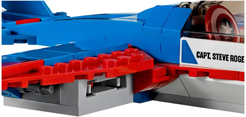 LEGO 76076 Odrzutowiec Kapitana Ameryki zdjęcie 5