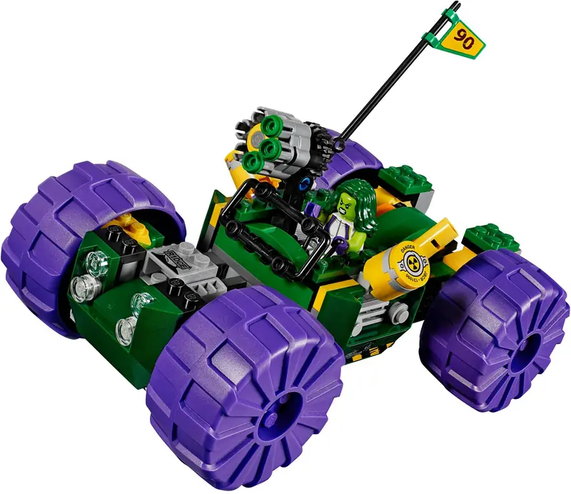 LEGO 76078 Hulk kontra Czerwony Hulk zdjęcie 4
