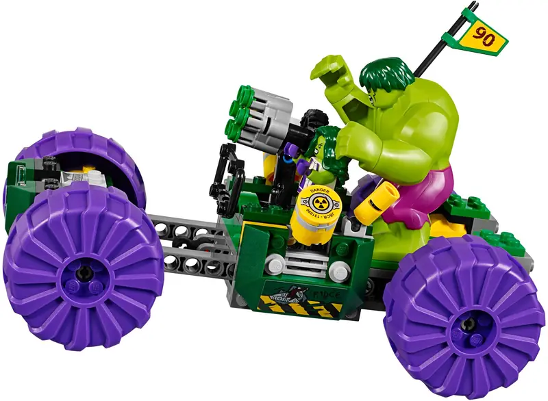 LEGO 76078 Hulk kontra Czerwony Hulk zdjęcie 5