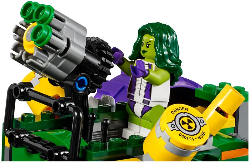 LEGO 76078 Hulk kontra Czerwony Hulk zdjęcie 6