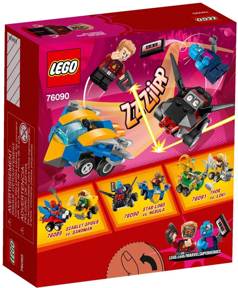 LEGO 76090 Star-Lord vs. Nebula zdjęcie 3