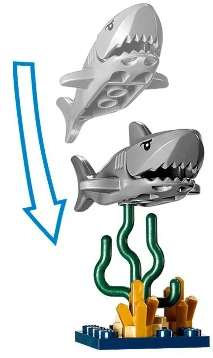 LEGO 76095 Aquaman: Atak Black Manty zdjęcie 4
